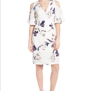 ⭐️NWT⭐️ Leith | Flutter sleeve cold shoulder dress